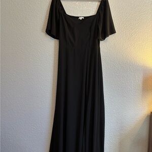Baltic Born Black Maxi Dress